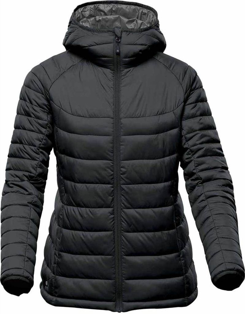 Stormtech - "Stavanger" Steppjacke für Damen RW7358 (S) (Schwarz)