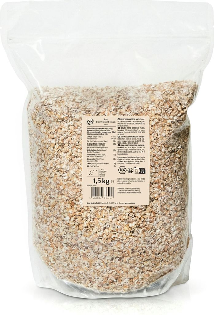 KoRo I Buchweizenflocken 1,5 kg