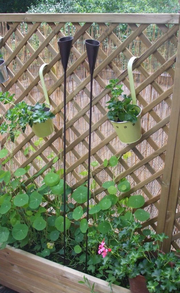 Dekorative Kerzenstäbe, Set, 3 Stück, Gartenstab, Kerzenhalter, 140 cm