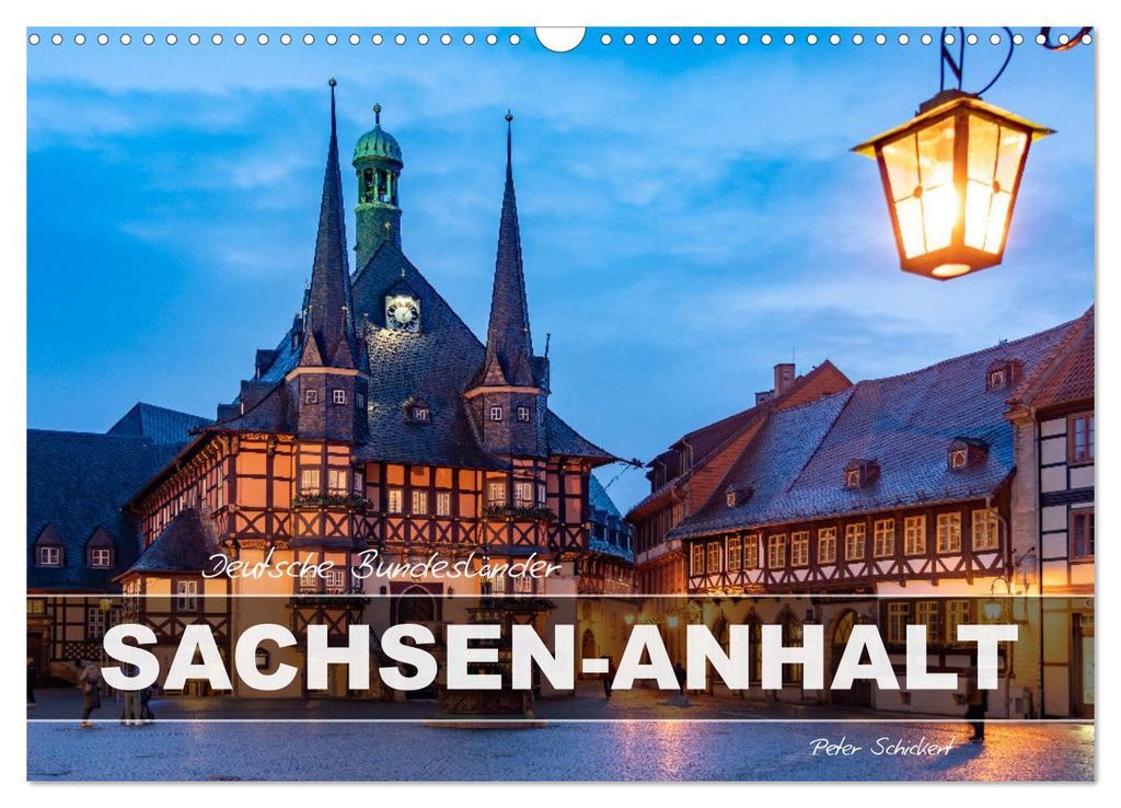 Deutsche Bundesländer - Sachsen-Anhalt (Wandkalender 2027 DIN A3 quer), CALVENDO Monatskalender