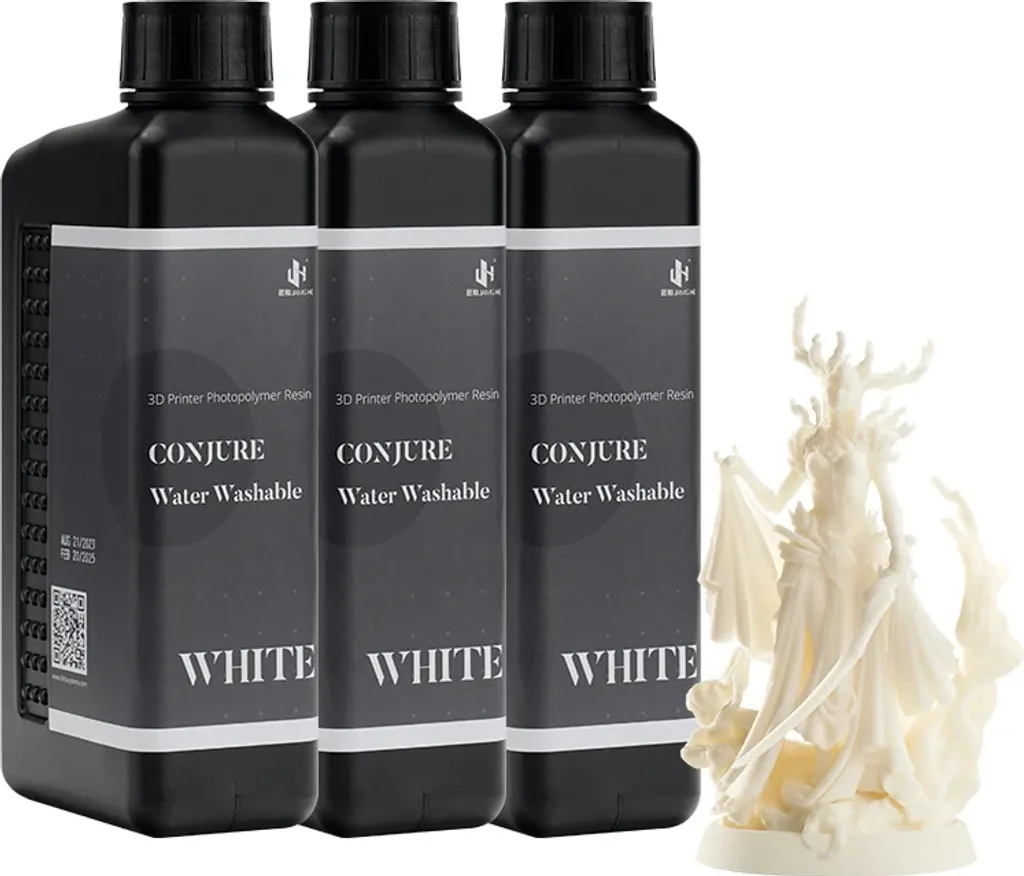 Résine pour impression 3D sans odeur forte lavable à l'eau 3kg blanc