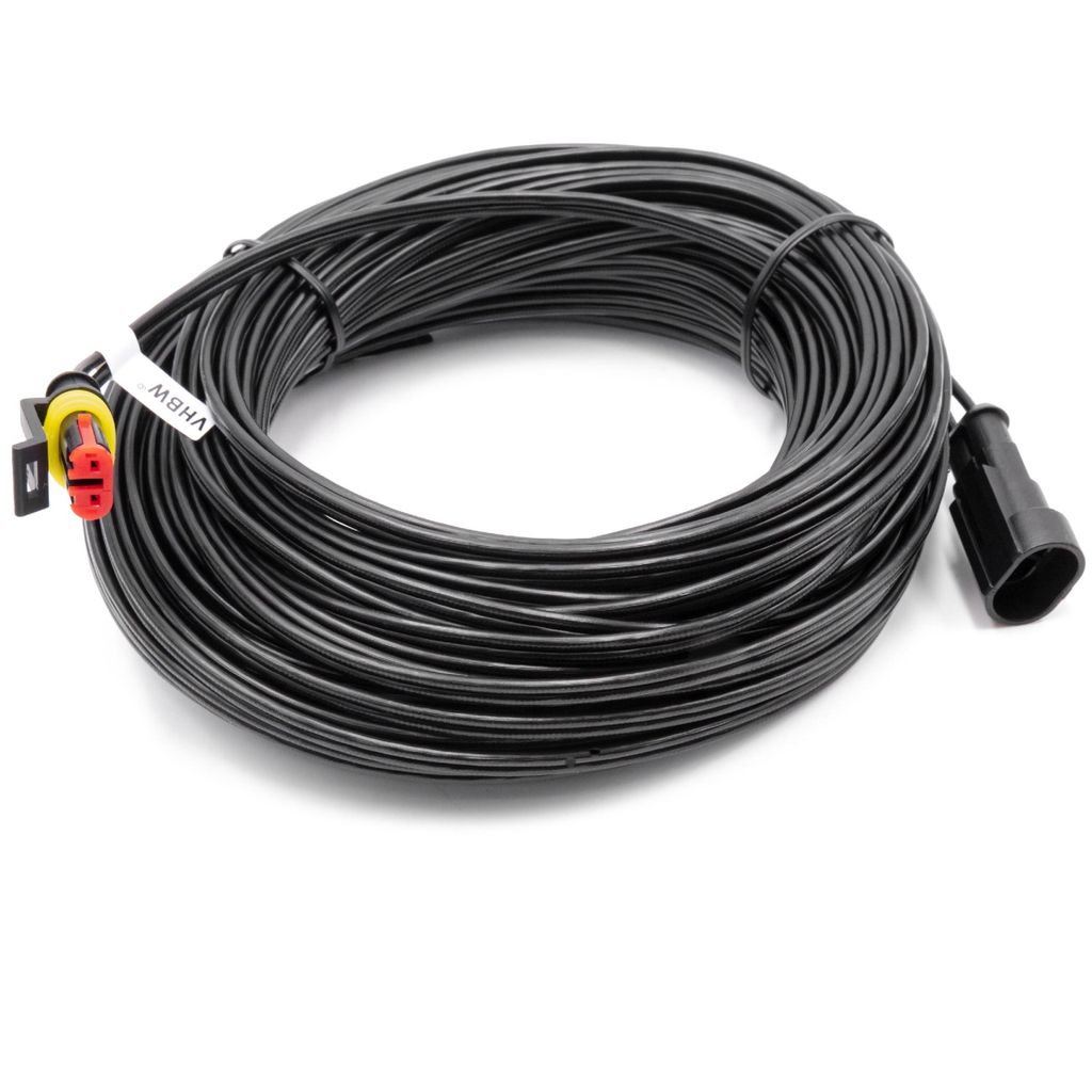 vhbw Niederspannungs-Kabel kompatibel mit Husqvarna Automower 265 ACX Mähroboter - 20 m