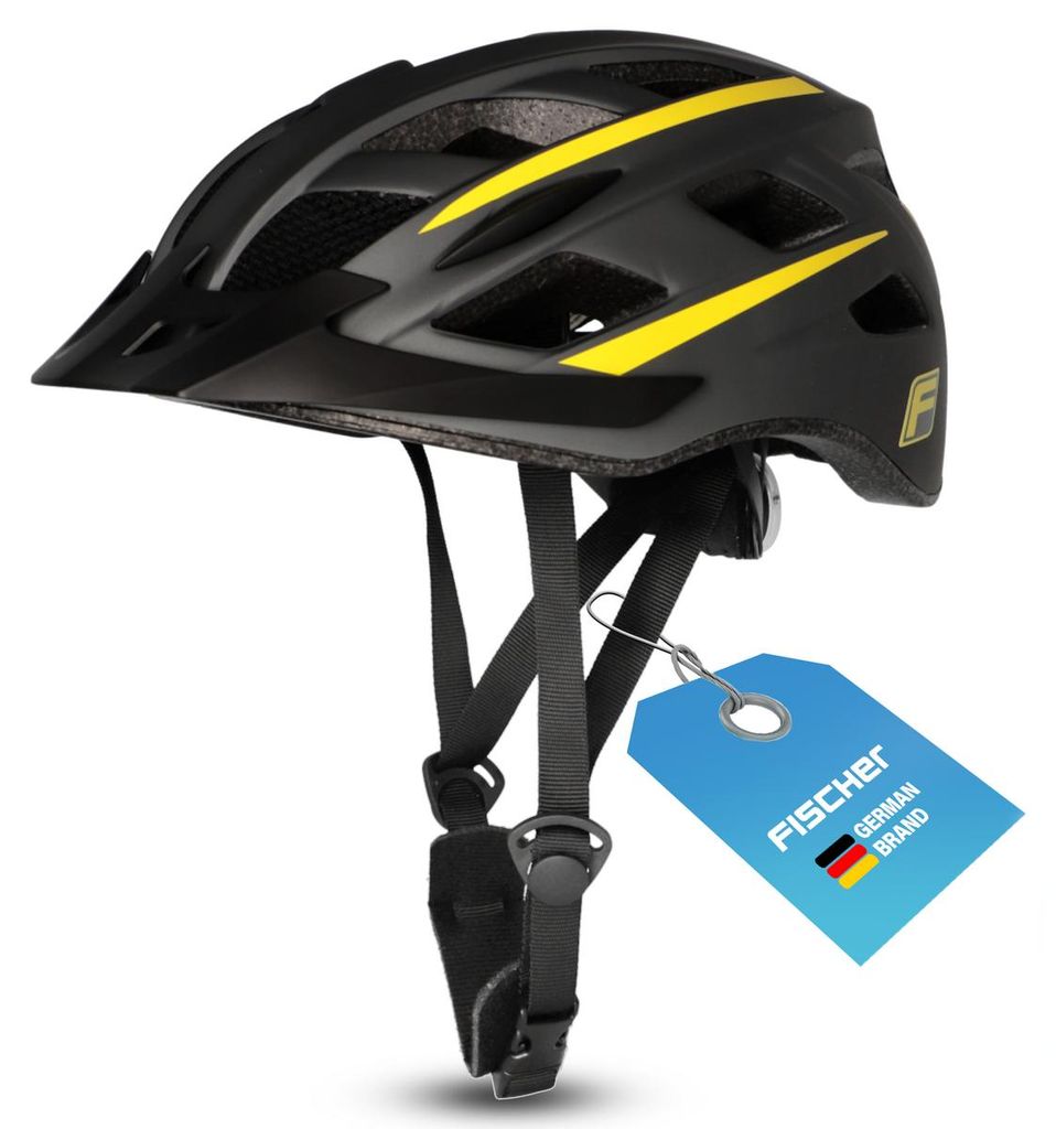 FISCHER Fahrradhelm Urban Montis - schwarz, Größe L/XL Produktbild 