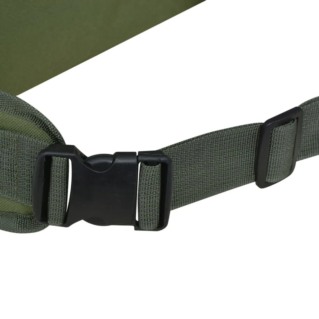 Sac à dos de l'armée 65 L vert avec sangles confort et dos aéré - 7