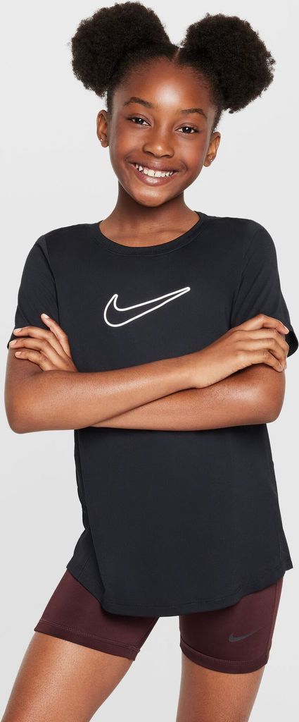 Nike G Nk Df One Std Ss Top Hbr Black/White Black/White S Zdjęcie produktu 