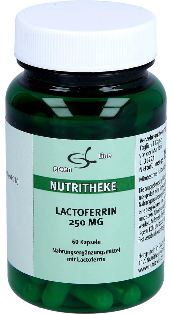 LACTOFERRIN 250 Mg KAPSELN, 60 St KAP