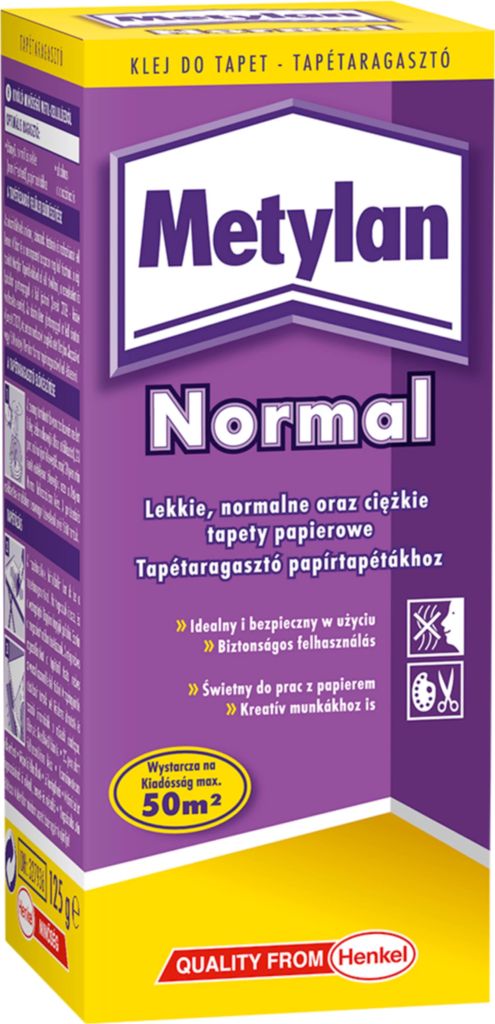 Metylan Tapetenkleber Normal 125g für Papiertapeten Produktbild 