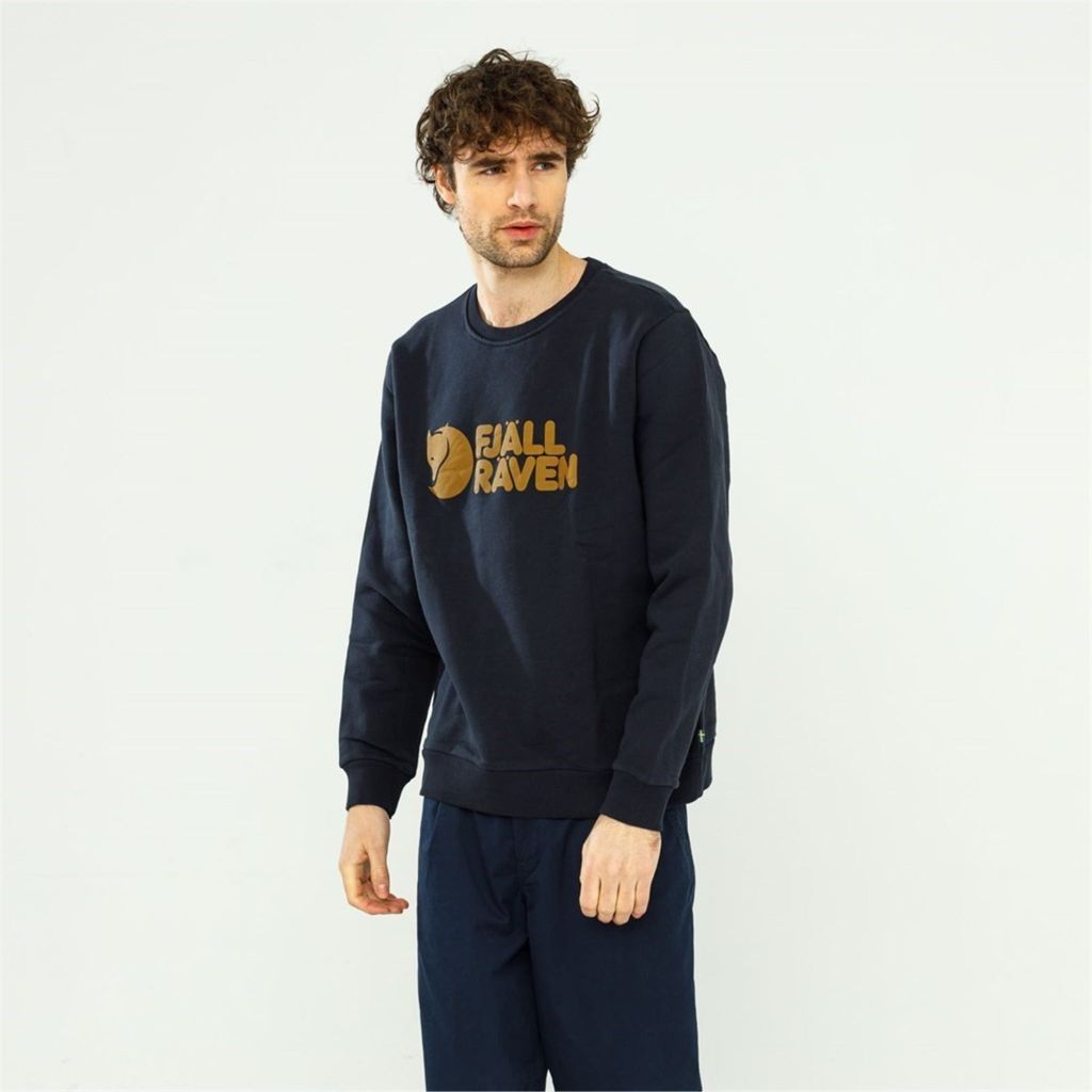 Fjallraven Sweatshirts Logo Sweater, F84142555, Größe: 183