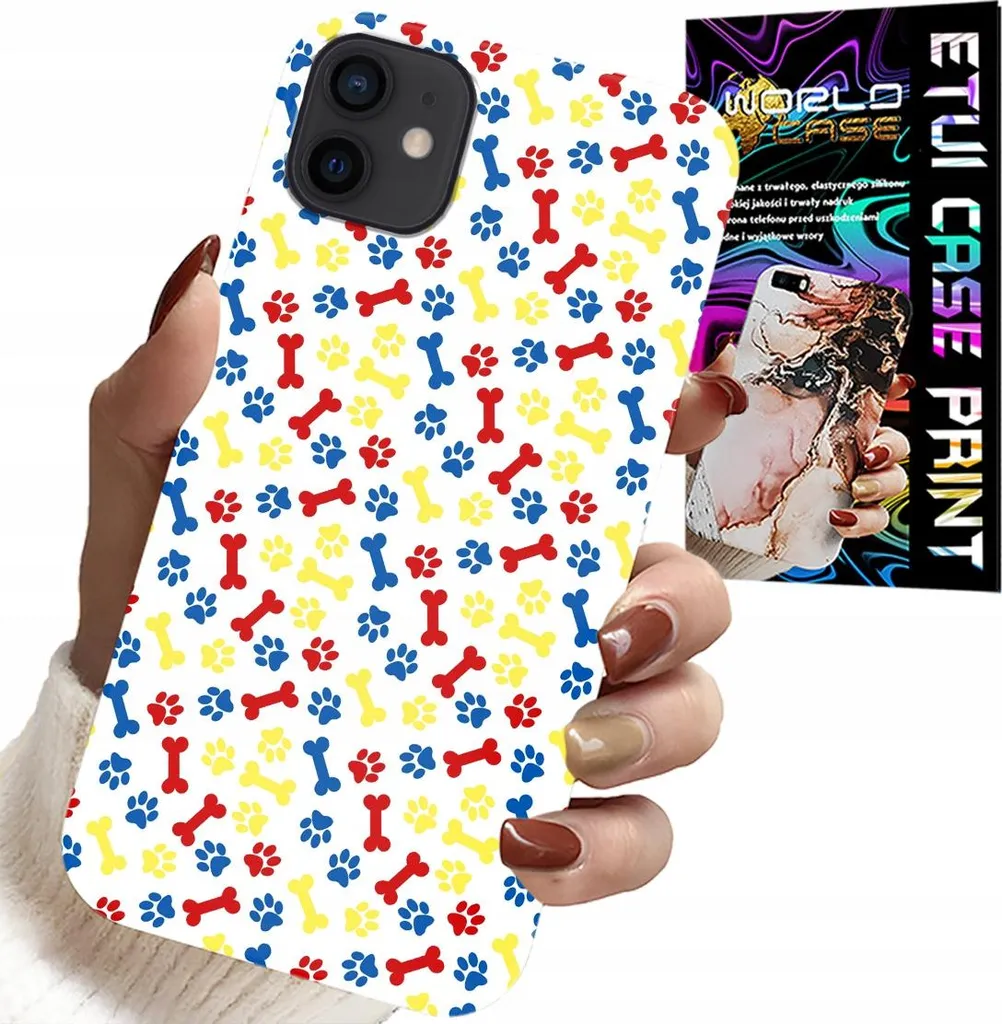 Custodia Per Iphone 13 Mini - Bone Paws Dog Patrol Cartoon + Vetro