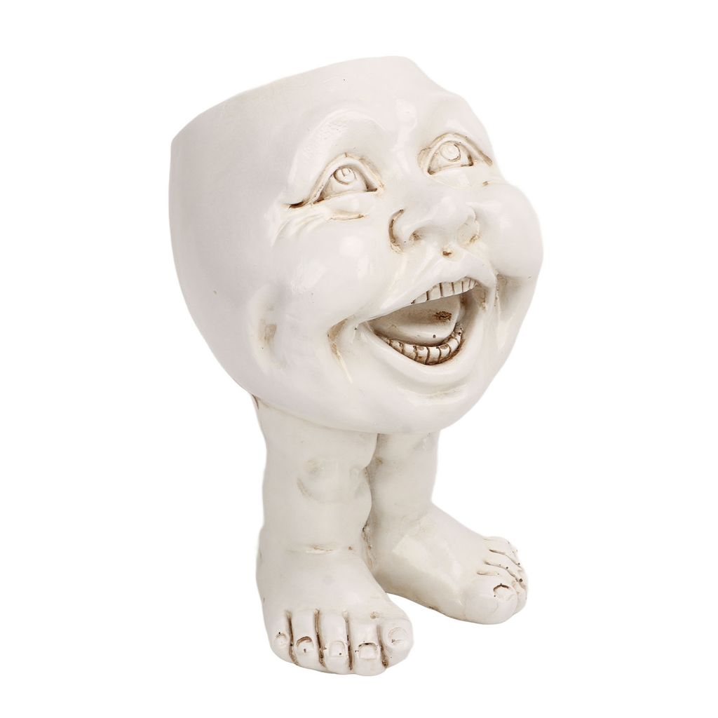Face Statue Planter,Statue Planter,Face Flower Pot,Head Planter Pot,Face Planter,Garden Statue Planter