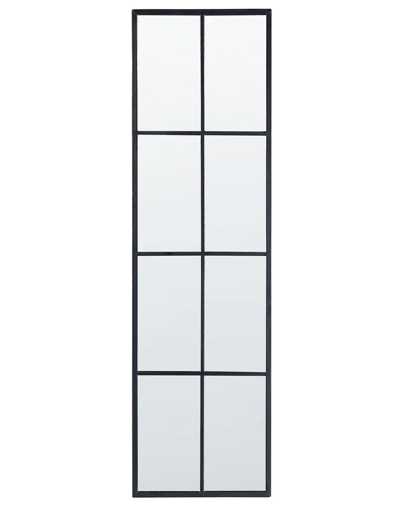 Miroir décoratif noir Camon 132 Lumarko pour salon et entrée moderne