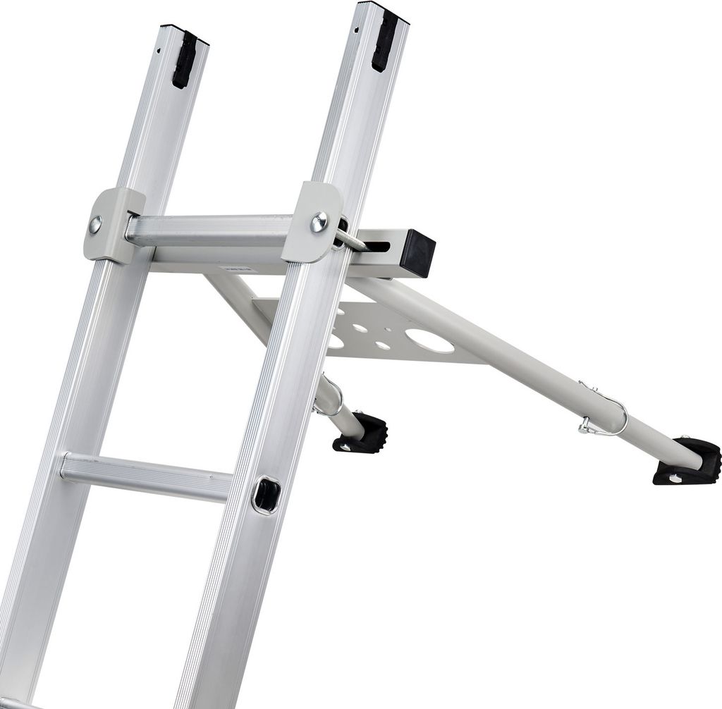 SucceBuy Leiterstabilisator, verstellbare Füße, Abstandshalter für Ausziehleitern, robustes Wandleiterzubehör für Dachrinnen, benutzerfreundli...