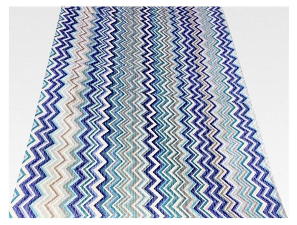 Tagesdecke Gran Foulard Sofaüberwurf Stoff Messori blau (260 x 280)