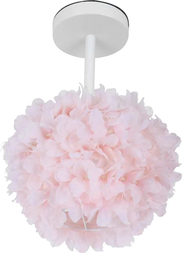 Lampe de chevet design fleur rose décoration de chambre cosy Prise EU