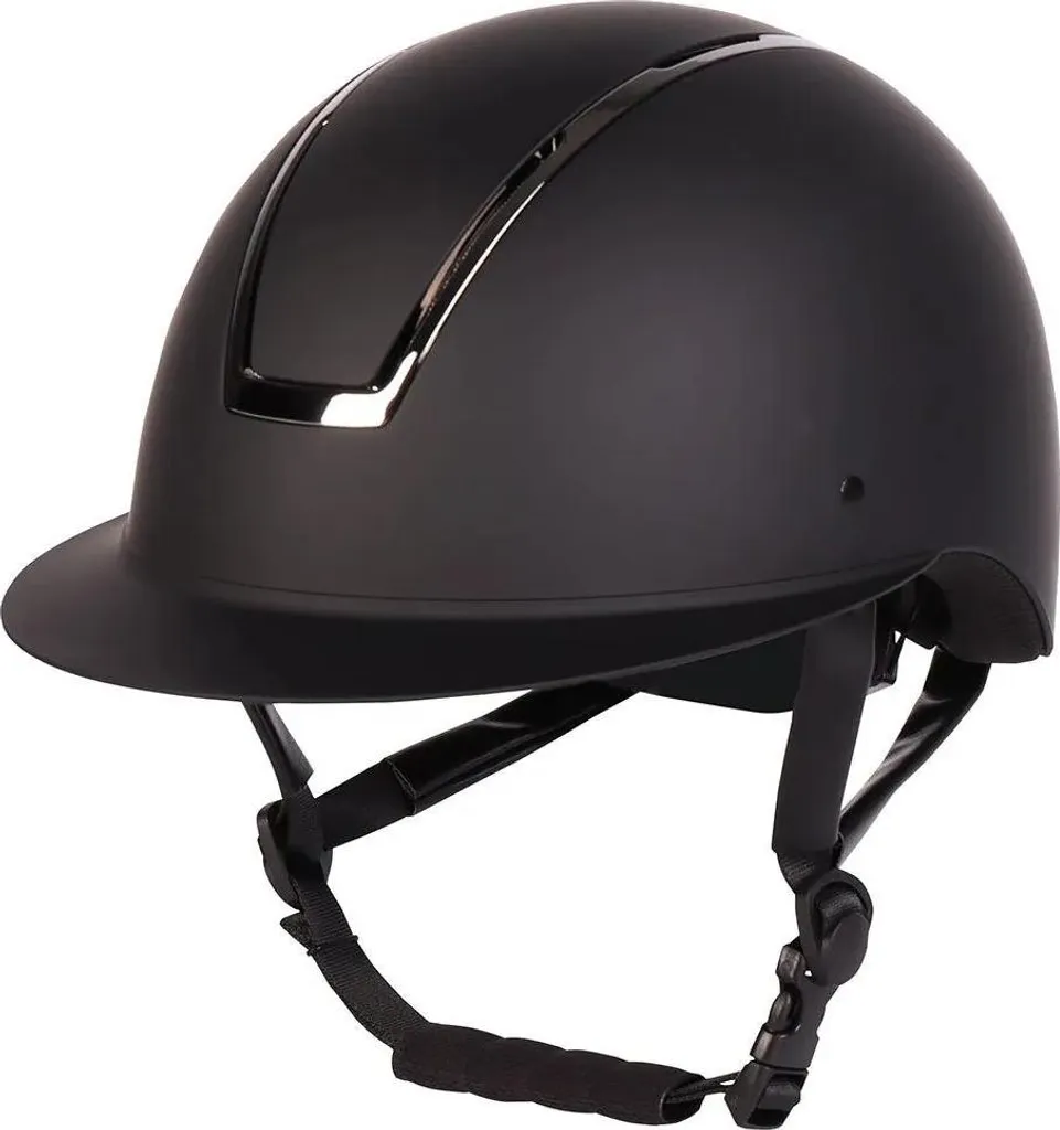 Casque équitation confortable réglable Harry's Horse Royal Matt Noir 55-57