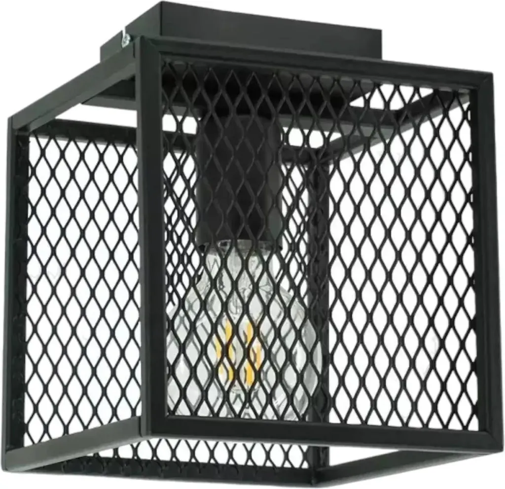 Luminaire Suspendu Horus Plus Noir - Éclairage Chic pour Plafond Bas