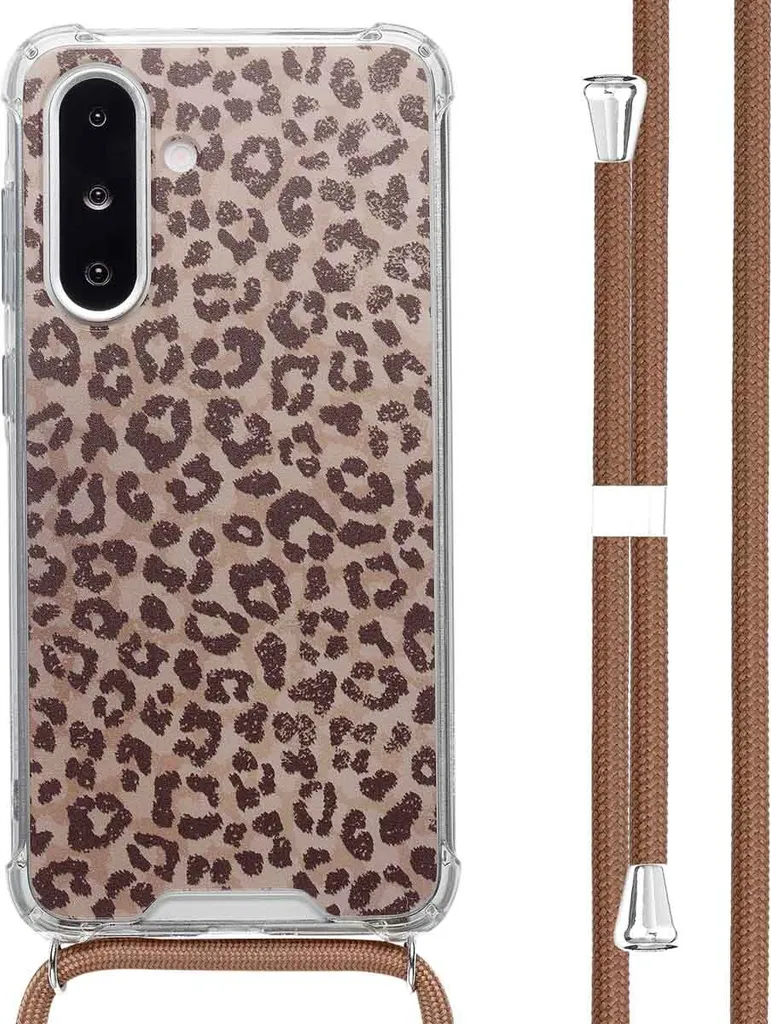Custodia imoshion Leopard Mood per Samsung Galaxy A26 - Trendy & Strap