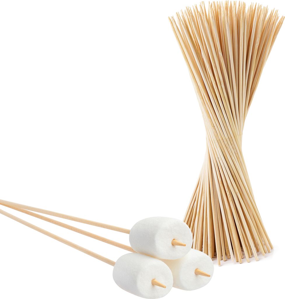 BigDean 100 Lagerfeuerspieße 90 cm aus Bambus - Holzspieße Produktbild 1