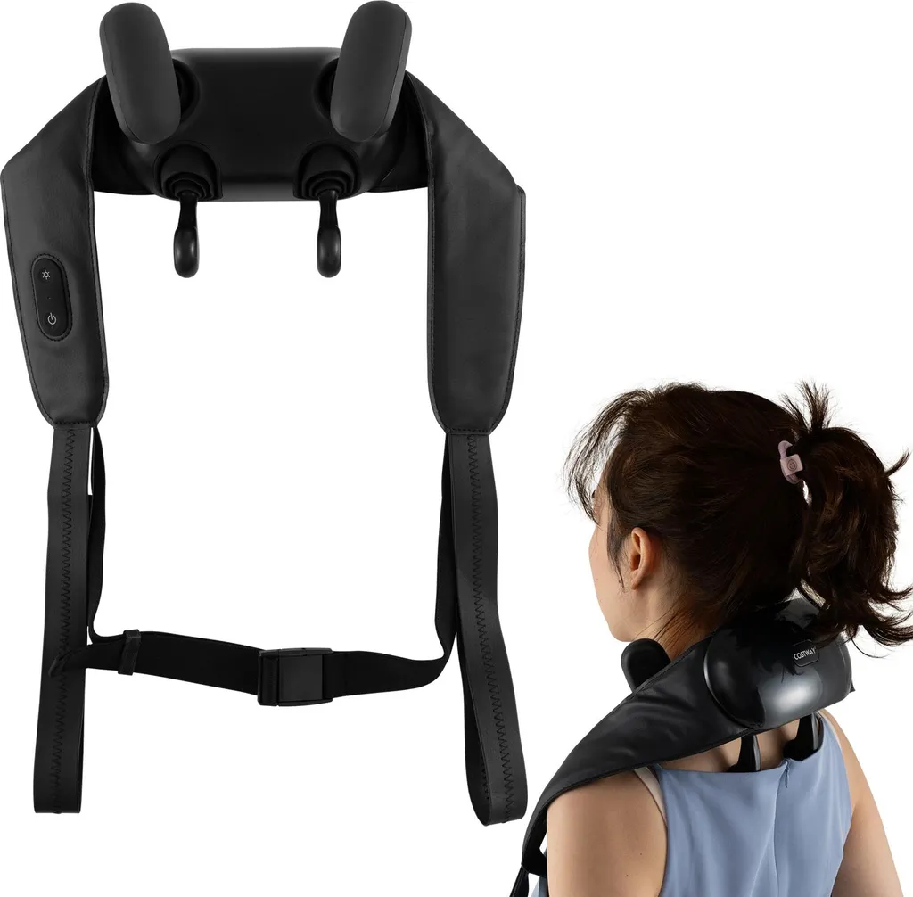 Recensione COSTWAY Massaggiatore Portatile 4D | Addio Dolore Cervicale