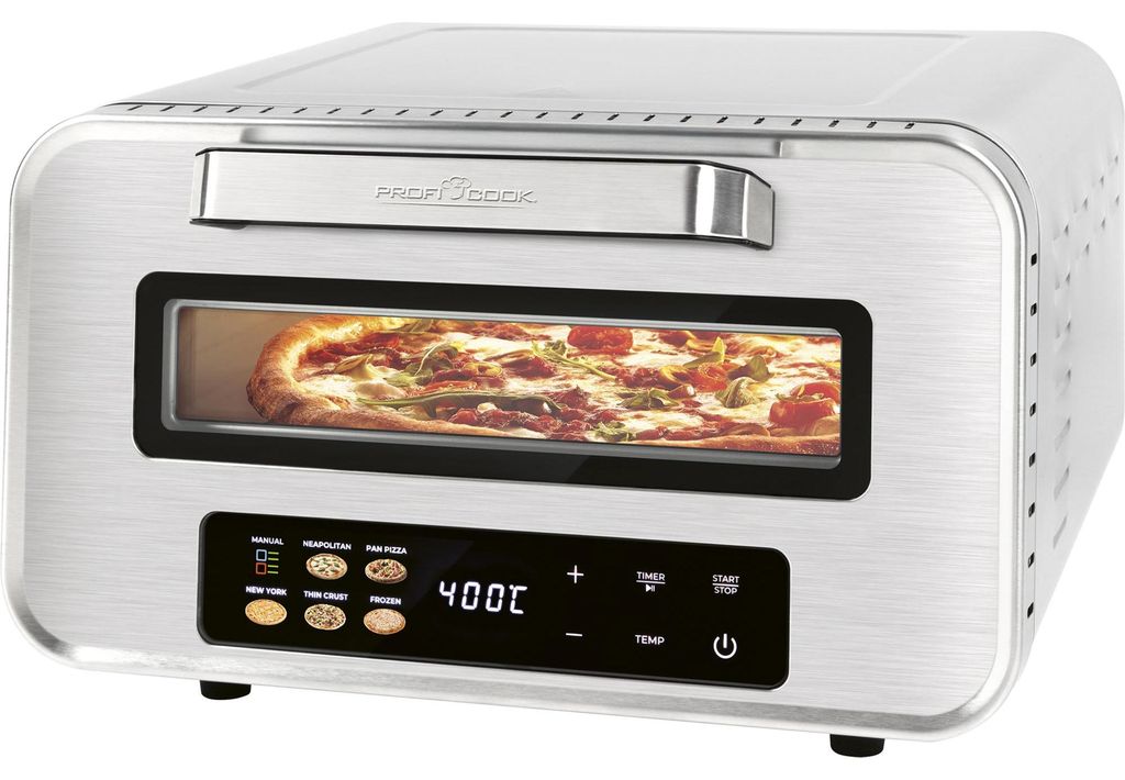 Forno elettrico per pizza ProfiCook® | 400°C | vera pietra Immagine del prodotto 