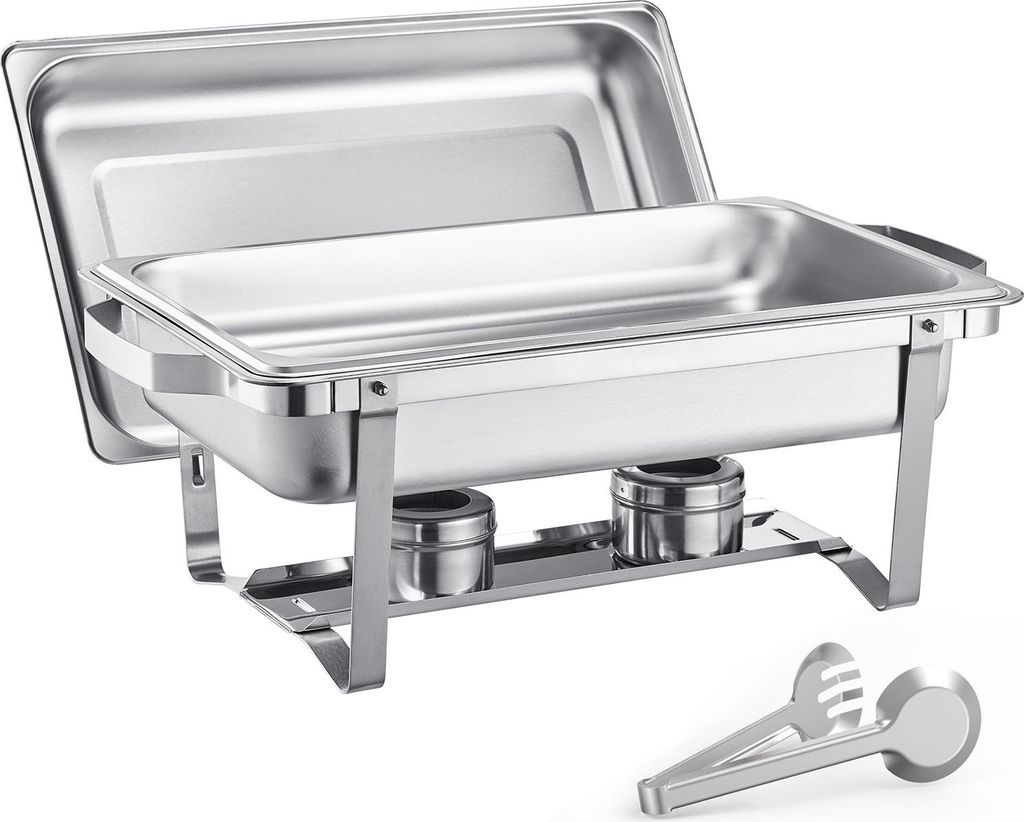 SucceBuy Rechteckiges Buffet-Set (8 Qt, 6er-Pack) mit Produktbild 
