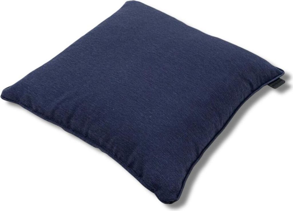 Sierkussen 45x45 Paspel Panama indigo