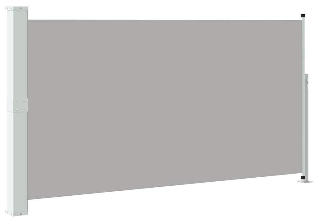 vidaXL Ausziehbare Seitenmarkise 160x300 cm Grau Produktbild 
