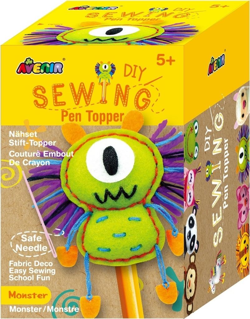 Avenir Bastelset ``monster Pencil Plush`` (5191697) One Size
