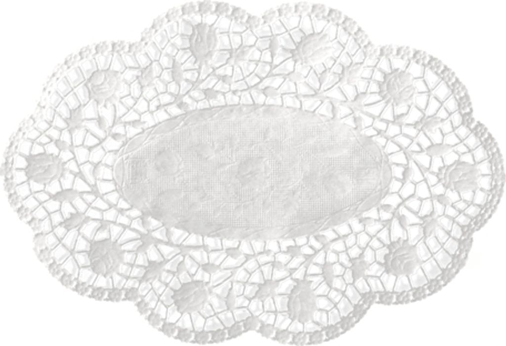 Papstar Mokkadeckchen 18x13cm oval 500 Stück