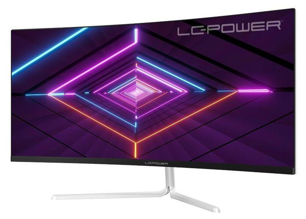 LC-Power 86,36cm (34") LC-M34-UWQHD-100-C-V3 VDP+HDMI Whit Obrázok produktu 