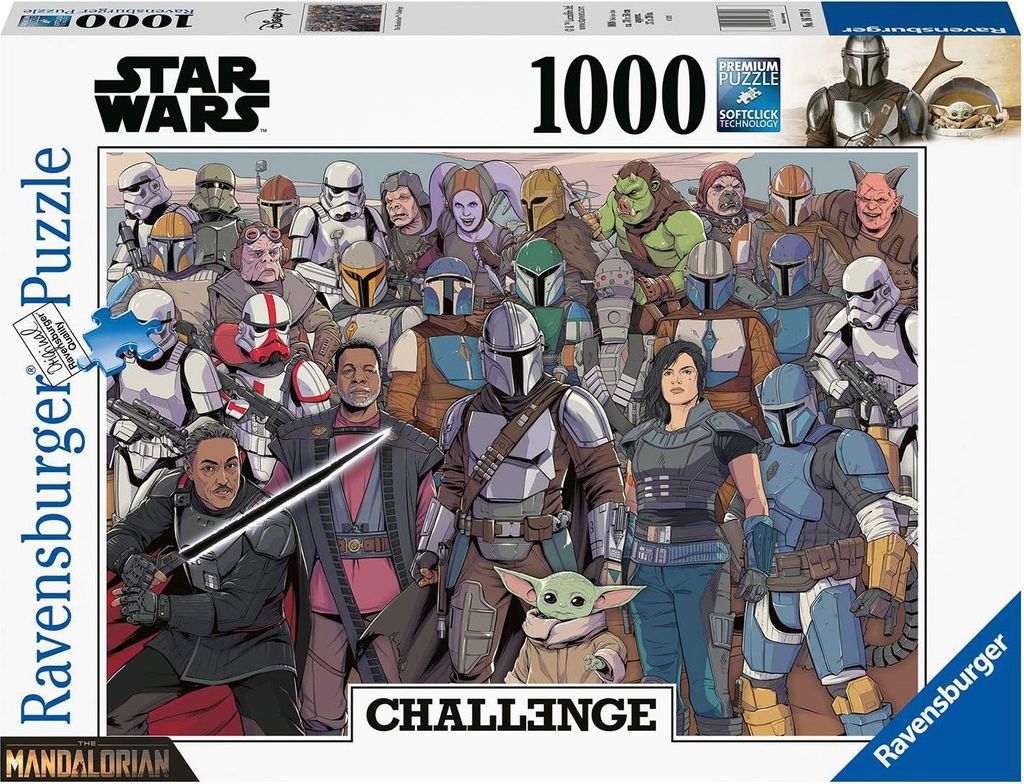 The Mandalorian, Puzzle - Challenge - 1000 Stück