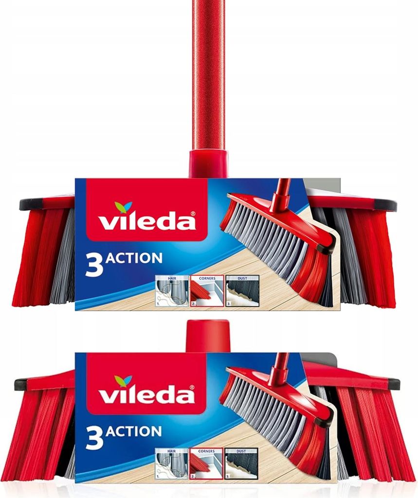 Vileda 3Action 3in1 Bürste + Vileda 3Action Produktbild 