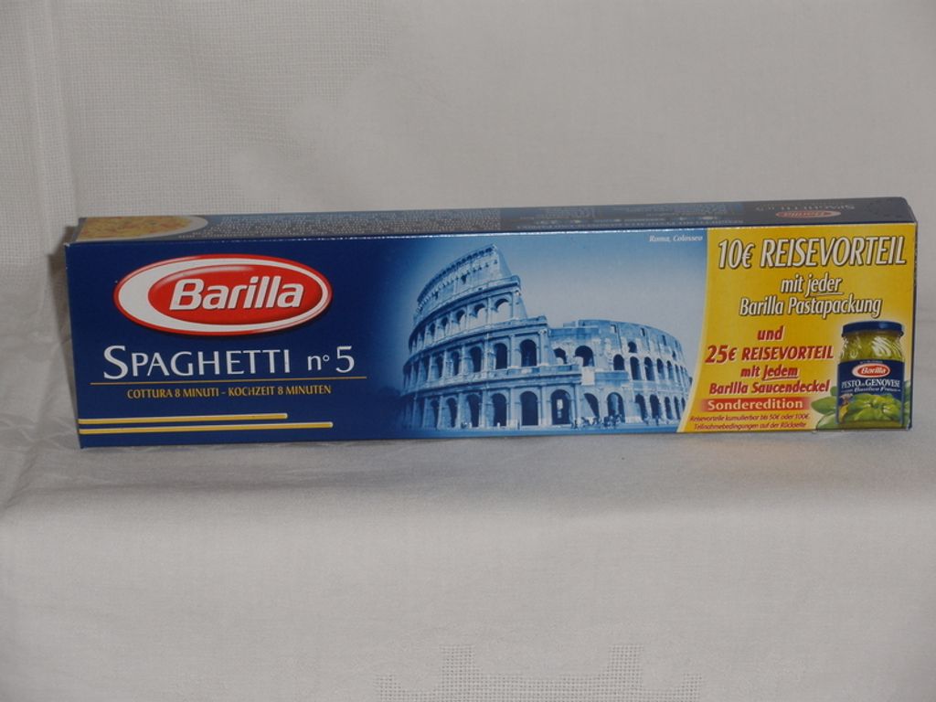 Barilla Spaghetti Nr. 5 - 500 gr. Produktbild 