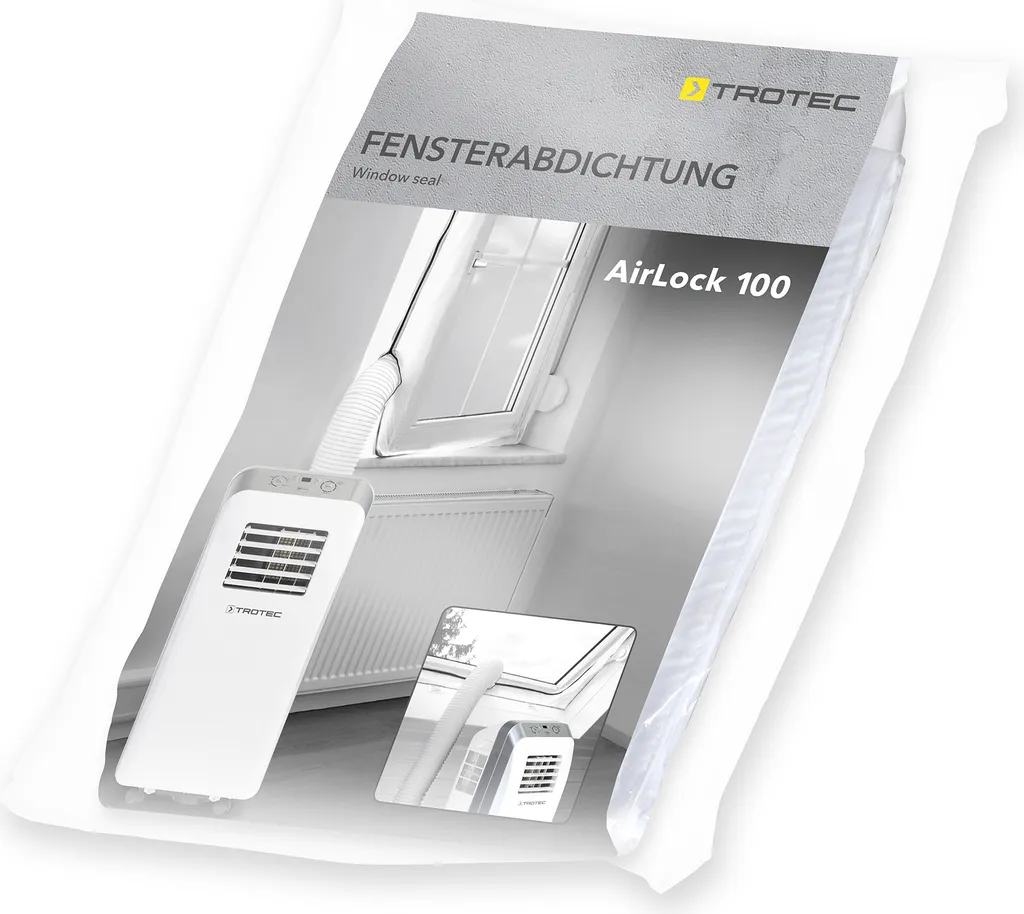 AirLock 100 Trotec Joint de fenêtre 400cm résistant avec fermeture zip