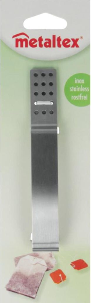 Metaltex Teebeutelpresse aus Edelstahl