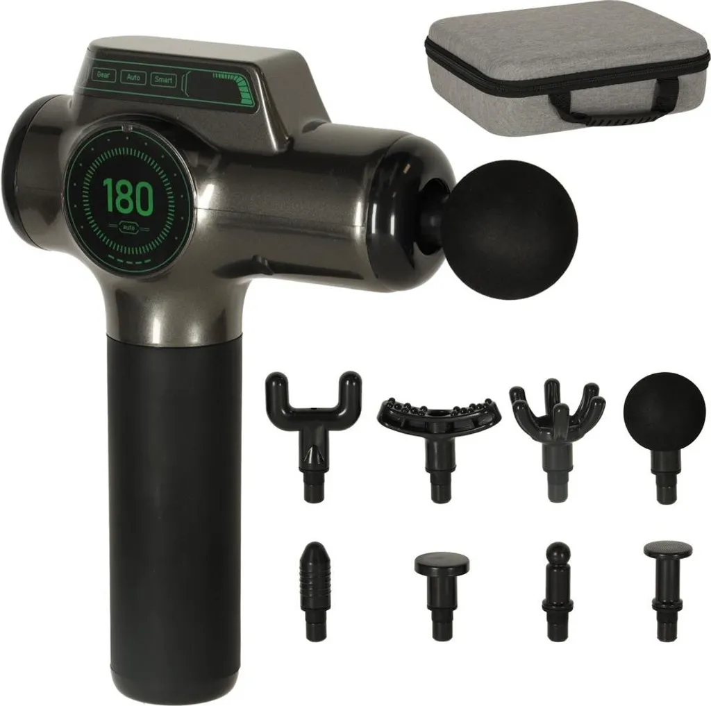 Pistolet de massage pour soulager les courbatures et tensions du dos