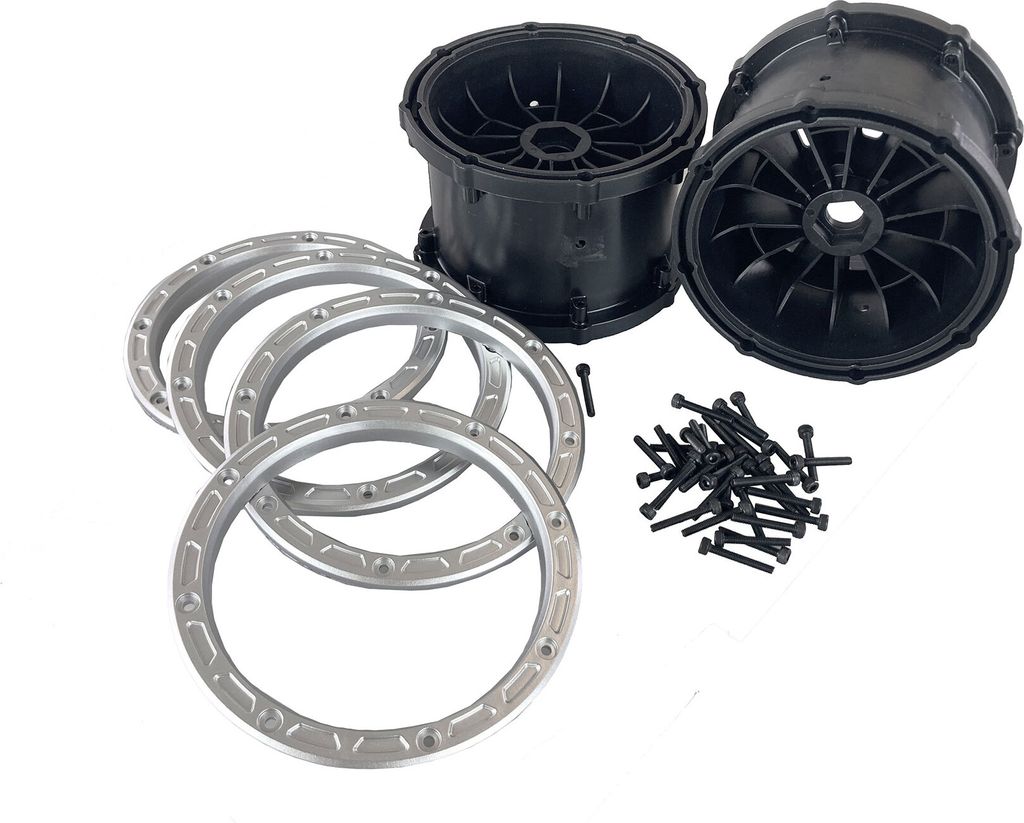Amewi Felgen Set silber Mammoth, 2 Stück