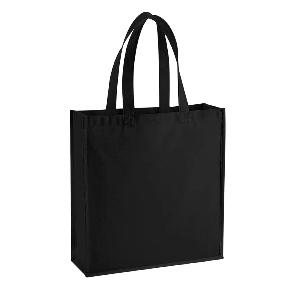 Borsa Spesa Westford Mill Gallery Cotone Bio-Friendly Nera - Robusta - 1