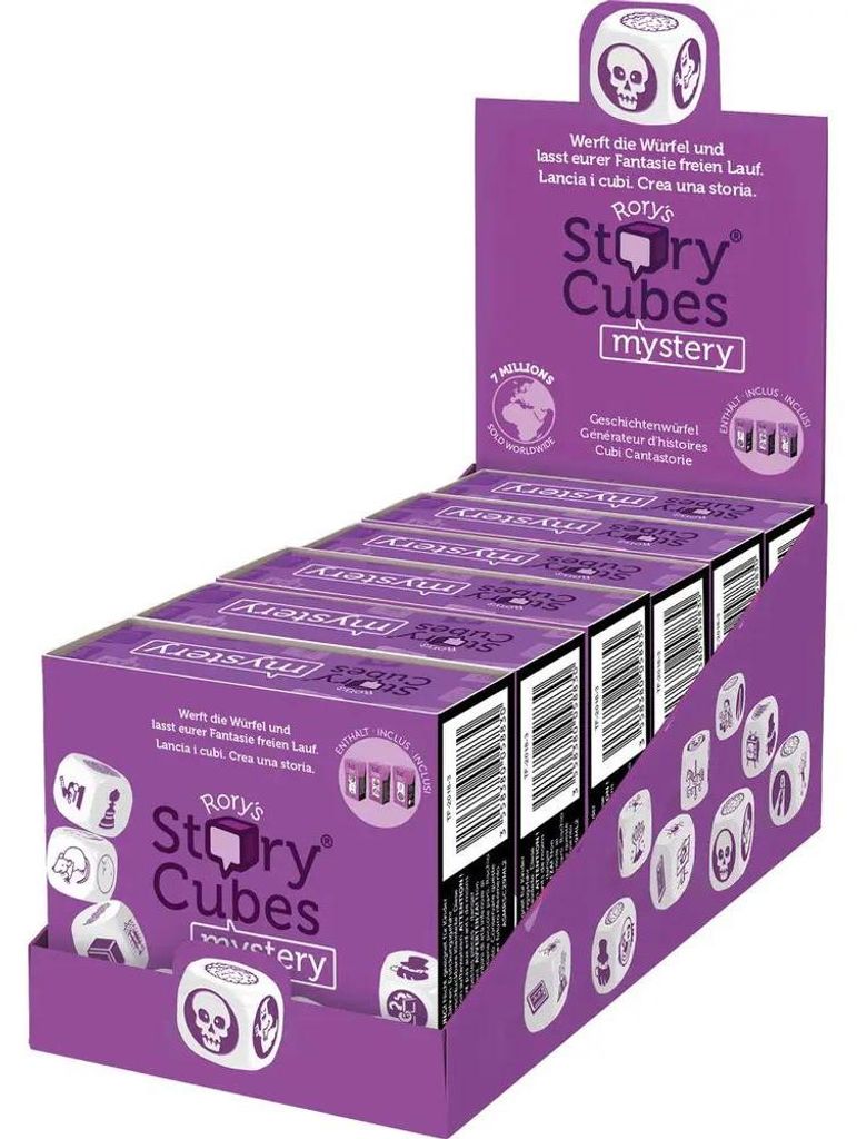 Il mistero dei cubi di storia di Asmodee Rory Immagine del prodotto 