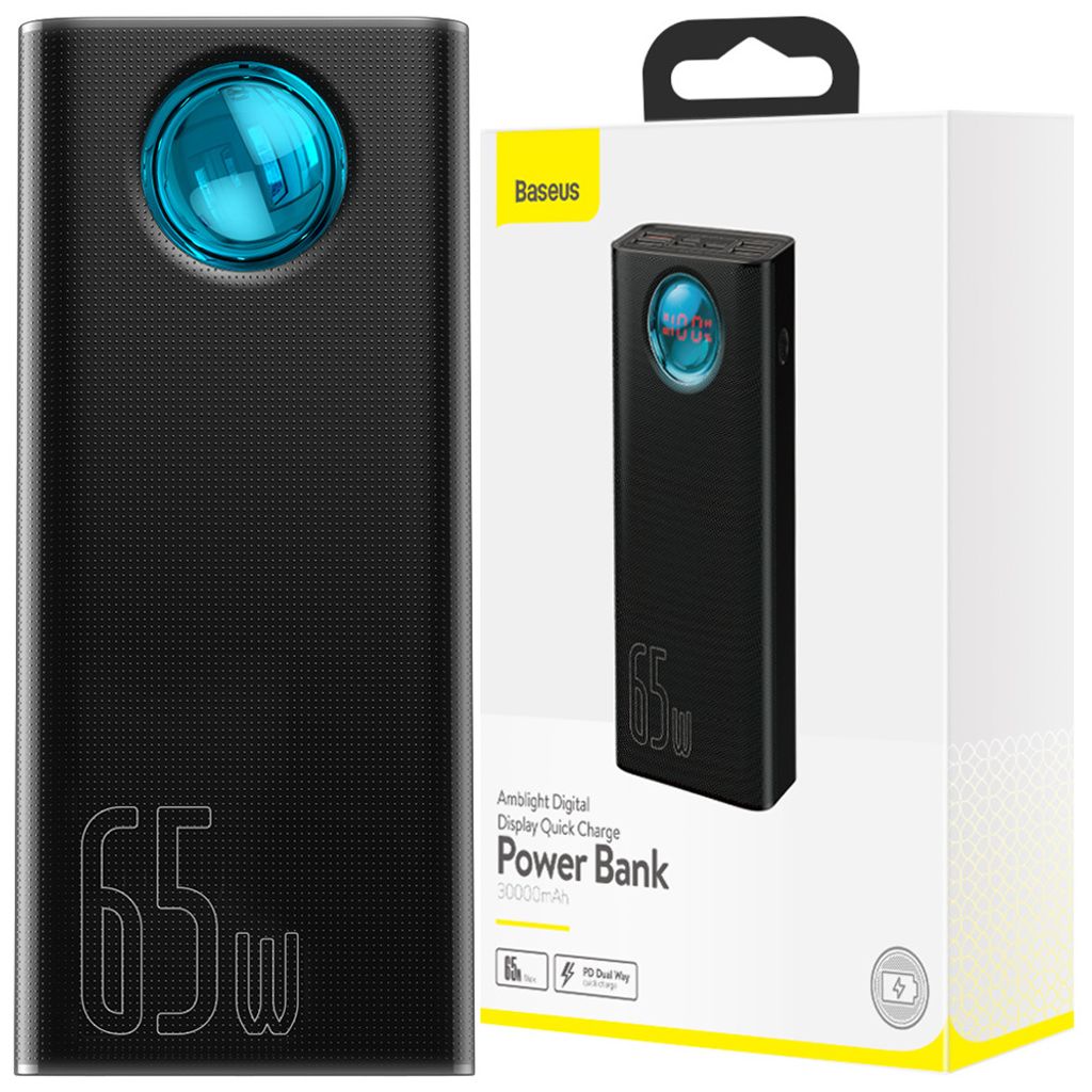 Baseus Amblight Powerbank 65W 30000Mah Übersee-Edition Produktbild 