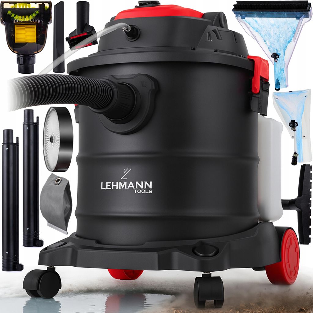 Odkurzacz piorący Lehmann Ultrawash 2000 W, 2 pojemniki, Zdjęcie produktu 