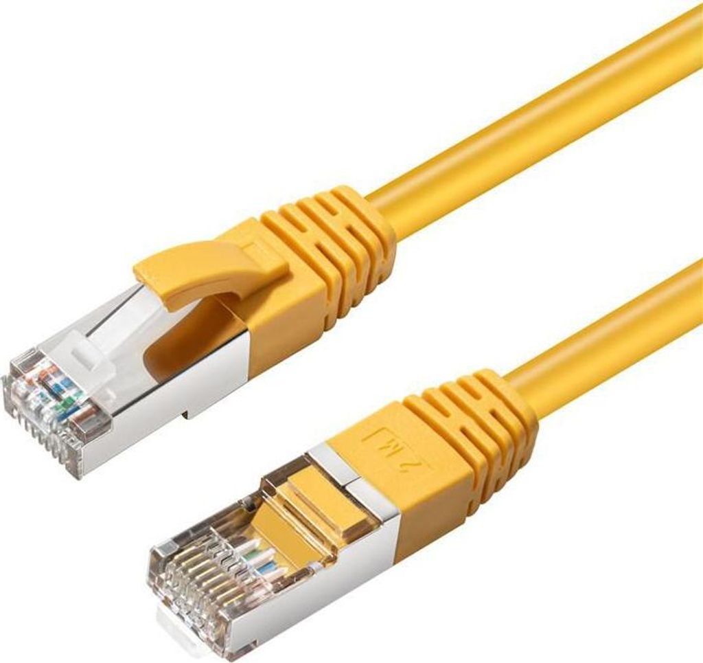 MicroConnect - Netzwerkkabel - RJ-45 (M) zu RJ-45 (M) - 15,0m - SSTP-Kabel - CAT 6 - halogenfrei, verseilt - Gelb (SSTP