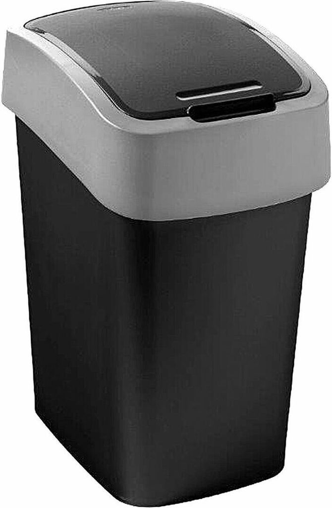 Curver Kosz Na Śmieci Uchylny Pacific Flip 45L Czarny Z Zdjęcie produktu 