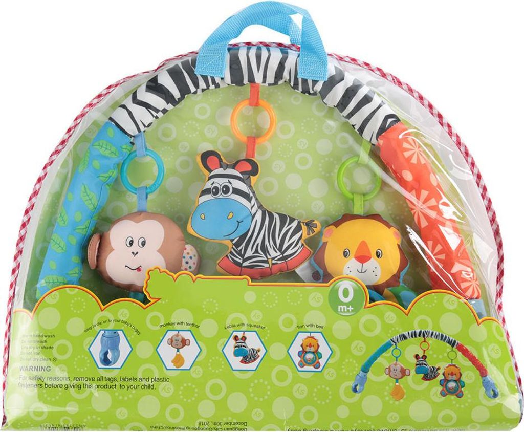 Spielzeug-Musikbogen für Kleinkinder, Plüschspielzeug, Kinderwagen-Clip, hängende Rasseln, Rasselring, Glocke, Kinderbett, Weihnachtsgeschenke, ...