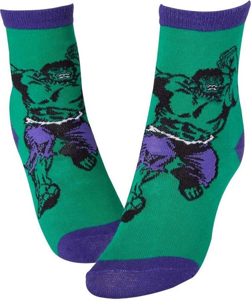 Marvel Socken -39/42- Hulk, grün/blau