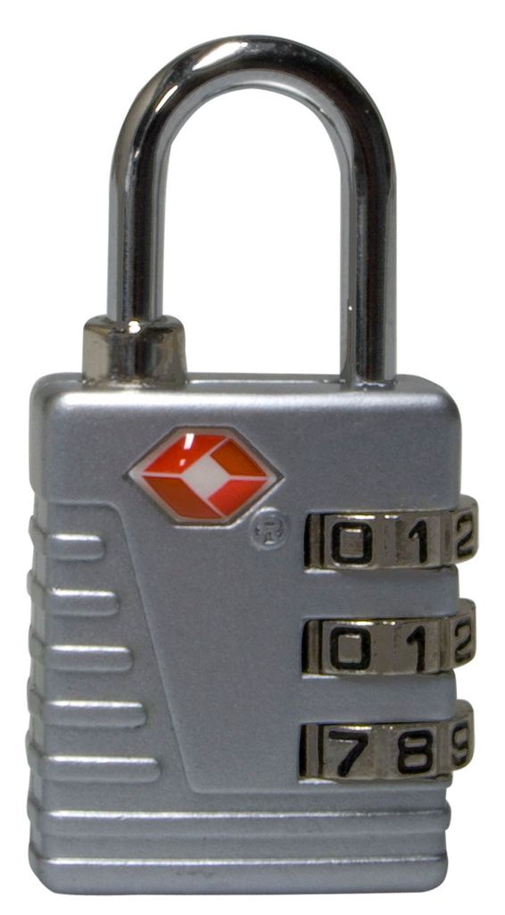 TSA Zahlenschloss / TSA Kofferschloss Abmessung 5,5 x 3 cm