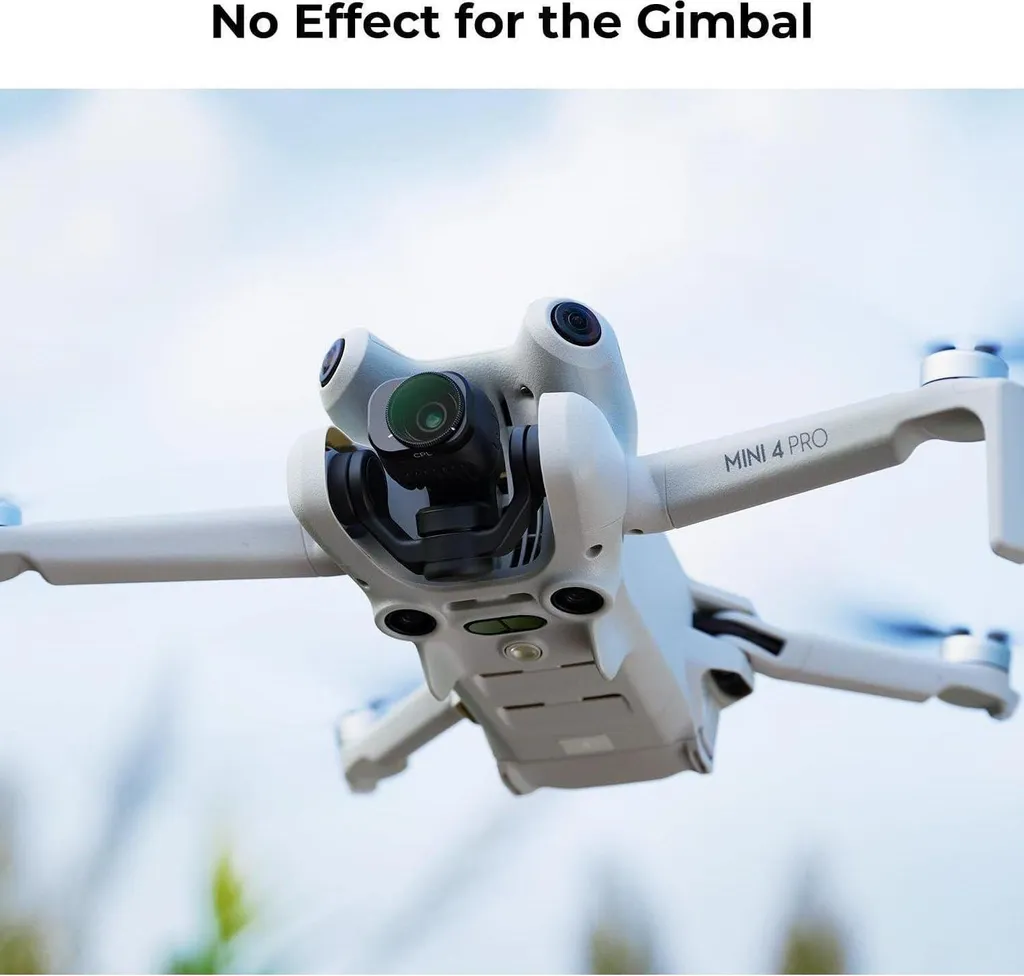 Filtre ND DJI Mini 4 Pro Multicouche - Pack 6 Pièces Haute Définition - 6