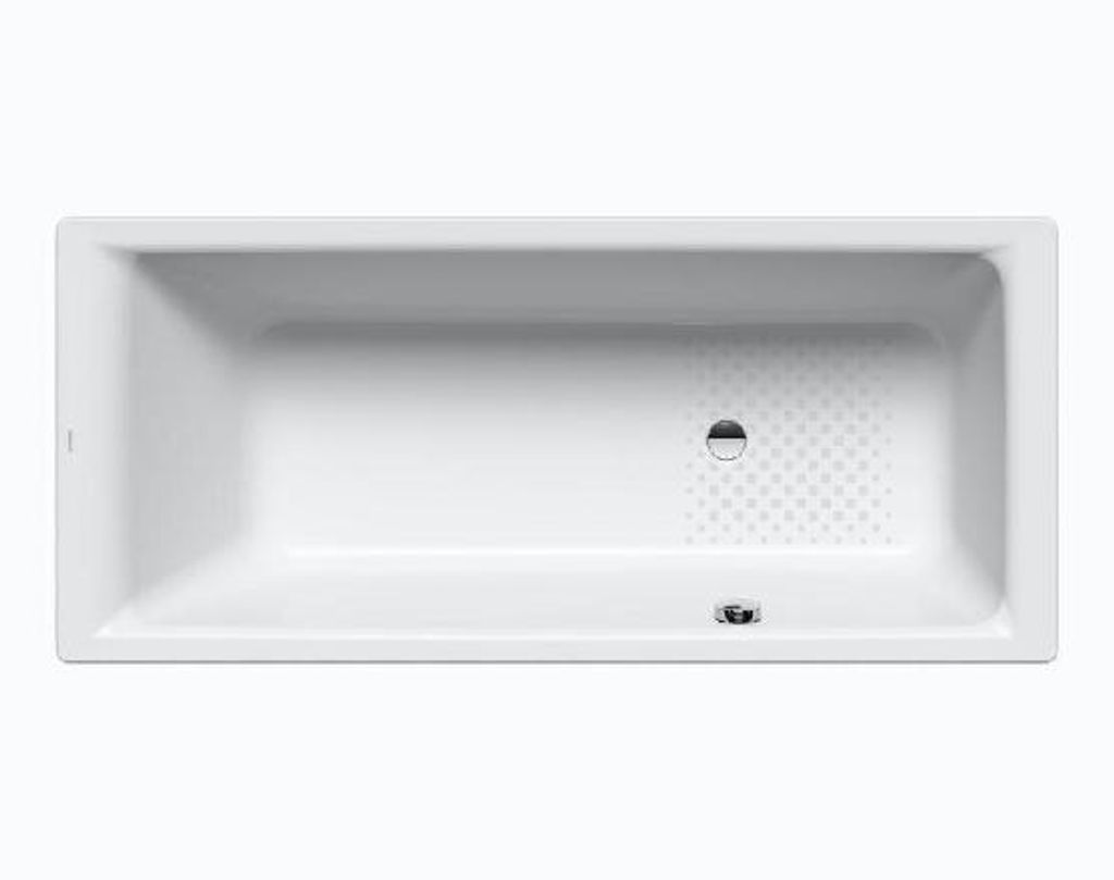 KALDEWEI Badewanne PURO MIT SEITLICHEM ÜBERLAUF alpinweiß