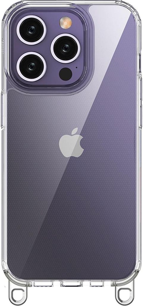 Mobigear Bungy iPhone 15 Pro Hülle Hardcase Backcover - Silber