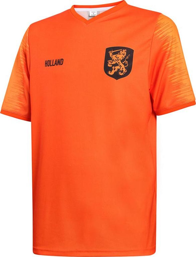 Niederländische Fußball Heimtrikot - Orange - Kinder und Erwachsene - S